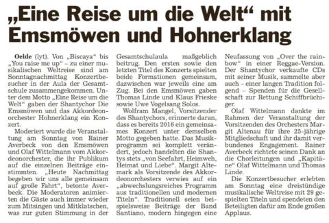 Artikel aus "Die Glocke" vom 01.04.2025