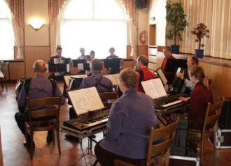 Jugend-Akkordeonorchester Hohnerklang Oelde - Kaffeekonzert 2002 bei Bockey in Neubeckum