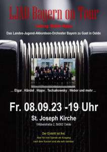 Landesjugend-Akkordeonorchester Bayern Konzert